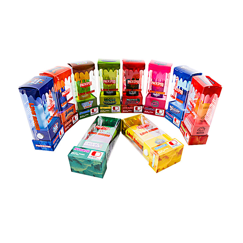 Packspod Disposable vape THC Empty Packspod vape 2000mg and packspod