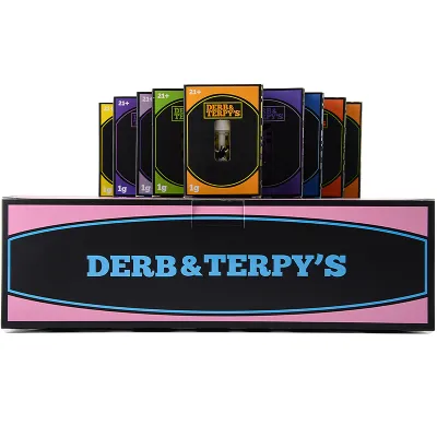 1ML Derb And Terpys All Ceramic Vape Cartridges With Package 01