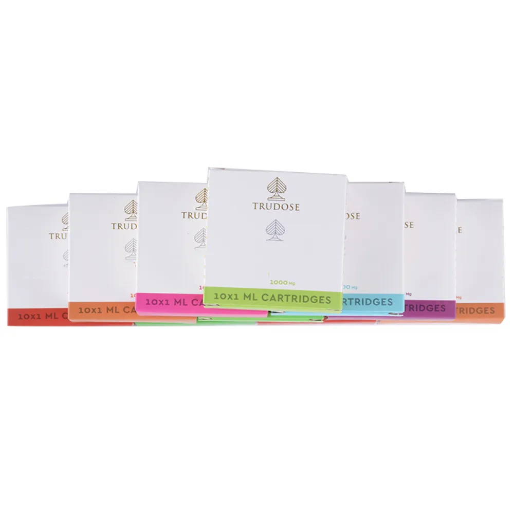 trudose carts thc percentage
