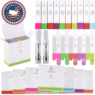 USA Warehouse Stock | 0.8ML & 1.0ML Trudose Vape Catridges  01