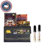 carts in USA gold coast clear summer edtion 500pcs/lot in sale