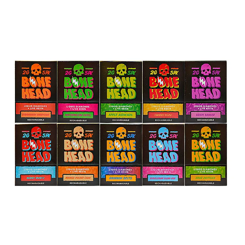 bone head live resin disposable
