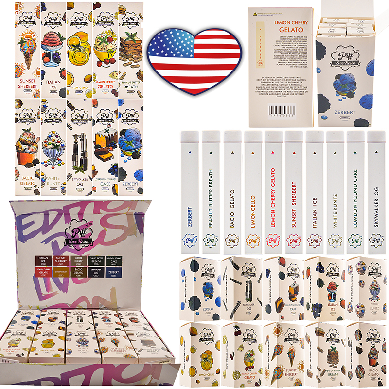 PIFF LIVE RESIN PIFF BAR VAPE WHOLESALE EMPTY | USA WAREHOUSE STOCK