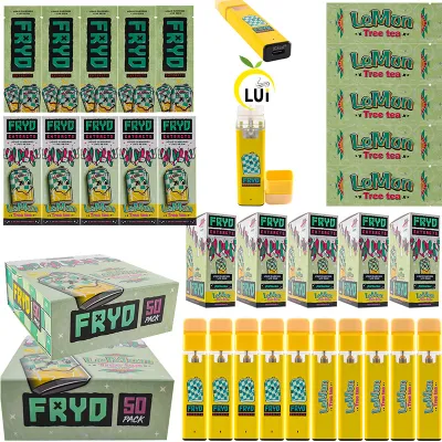 Fryd Liquid Diamonds Disposable Lemon Tree Tea 01