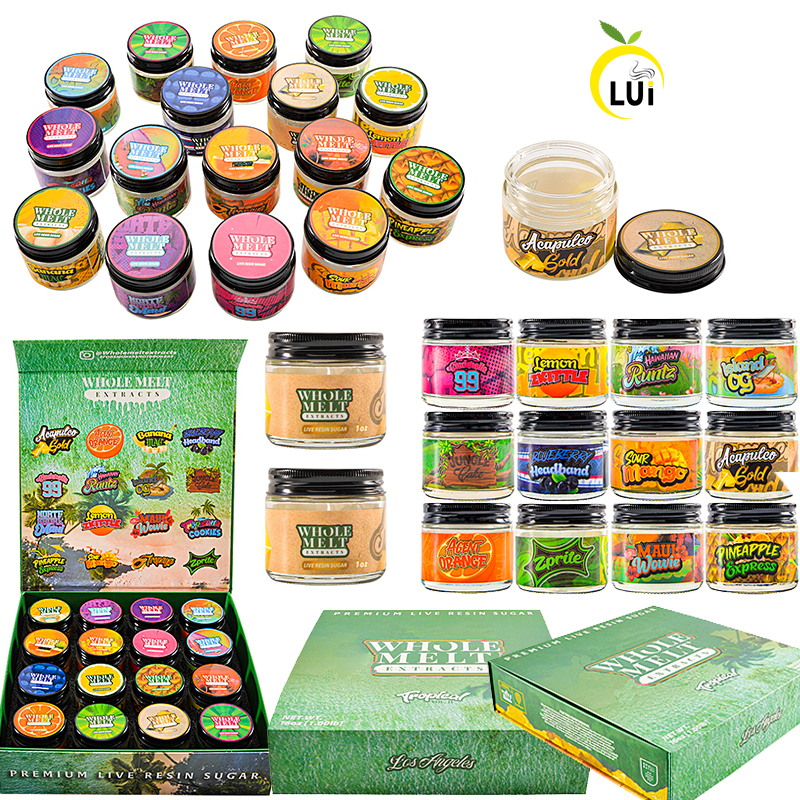 WHOLE MELT EXTRACTS PREMIUM LIVE RSIN SUGAR WAX BOX