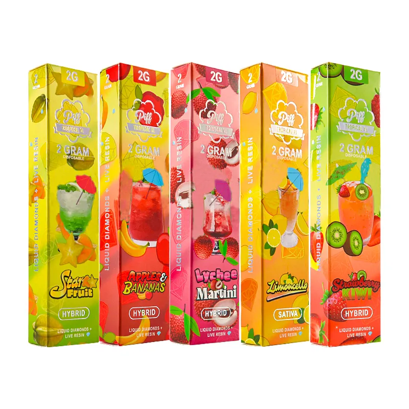 piff tropical xl vape pen
Piff Tropical XL 2gram Disposable Wholesale