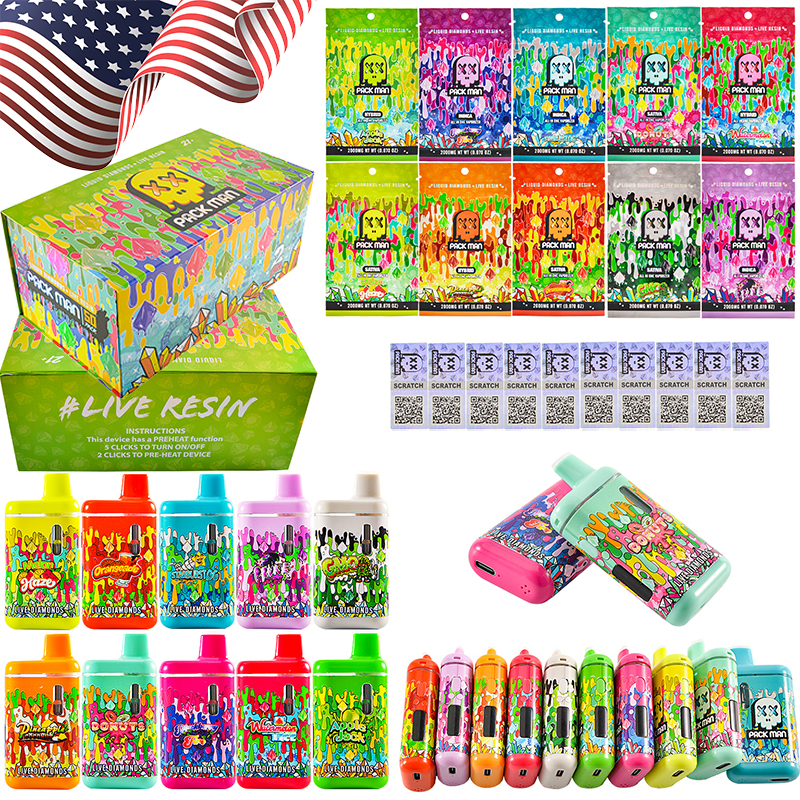 packman disposable in USA warehouse