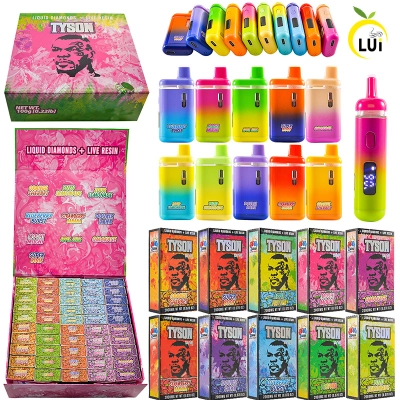 Tyson 2g Digital Screen Disposable Vape 10 Flavors 01