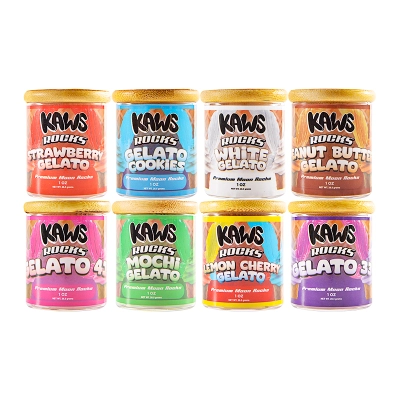 Kaws Moon Rocks Gelato Edition Concentrates Jar Empty 02