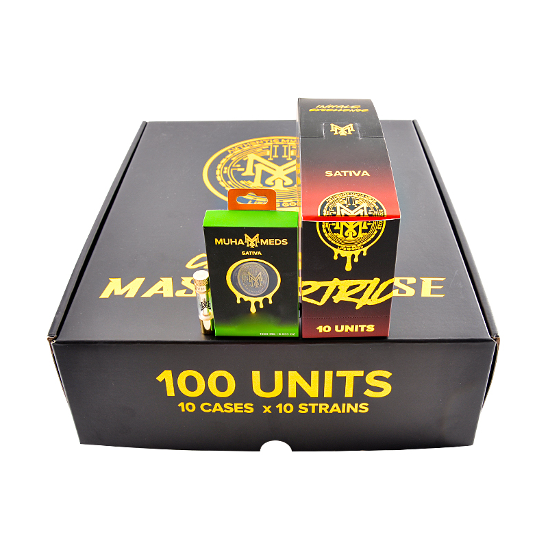 muha meds carts price 0.8ml Muha Meds Carts Gold 10 Strains Wholesale
