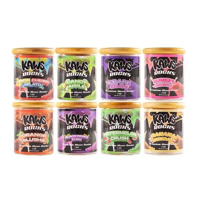 Kaws Moon Rocks Series Edition Glass Jar  02