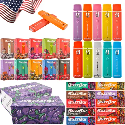 USA Warehouse Stock Buzz Bar 2g Empty Disposable Vape  01