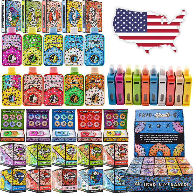 fryd donuts
disposable IN USA