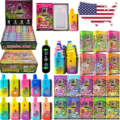 USA Warehouse Stock Gas House & Packwoods 2g Disposable Vape 01