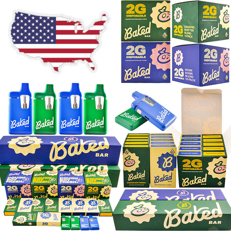 Baked bar disposable vape 2g in USA wholesale Baked bar disposable in USA