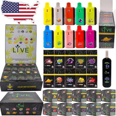 USA Warehouse Stock Live All In One Vaporizers 2g Disposable Wholesale 01