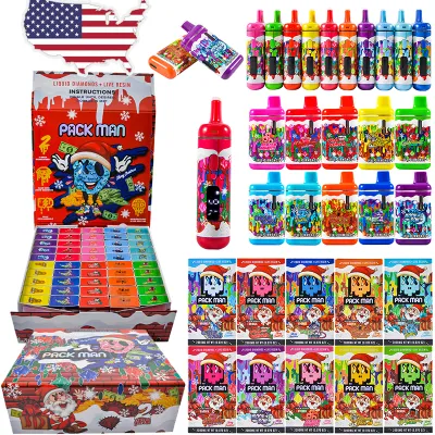 USA Stock Packman 2g Christmas Edition Disposable Vape 10 Flavors 01