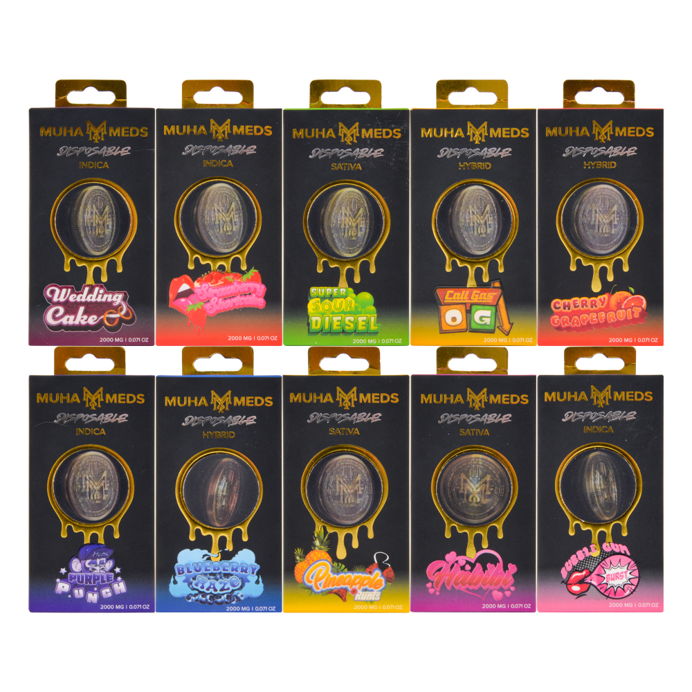Muha Meds 2025 2g Disposable Vape Empty Device Pods Online Store For Sale
