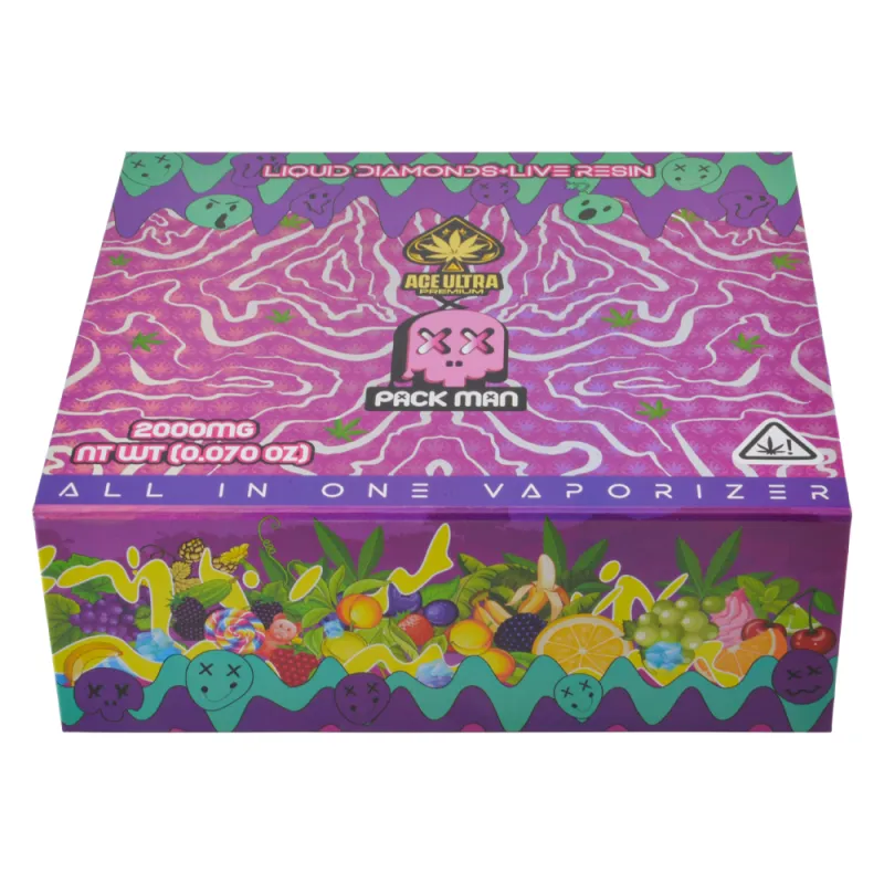 USA warehouse ACE X Packman Disposable Vape 2g Empty Device Pods For Sale