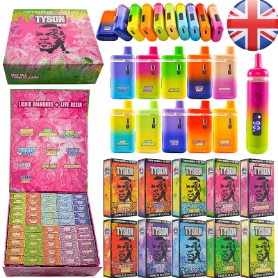 UK Warehouse Stock Tyson 2g Diposable Vape 10 Flavors Type C  01
