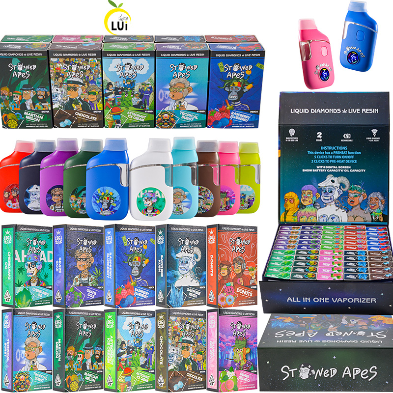 Stoned Apes 2g Digital Screen Disposable Vape Wholesale 10 Flavors Vaporizers