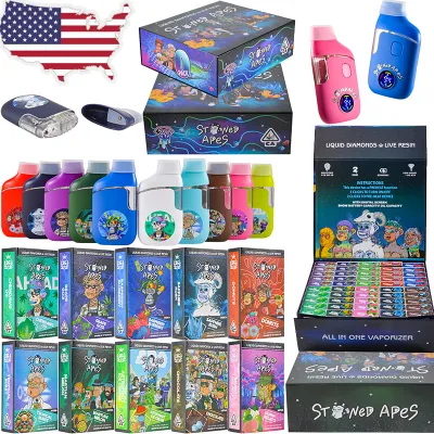 USA Stoned Apes 2g Digital Screen Disposable Vape Vaporizers Wholesale 01