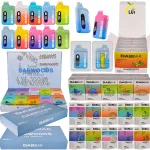 Dab Bar Dabwoods 2g Disposable Vape Los Angeles Vaporizer Digital Screen Wholesale