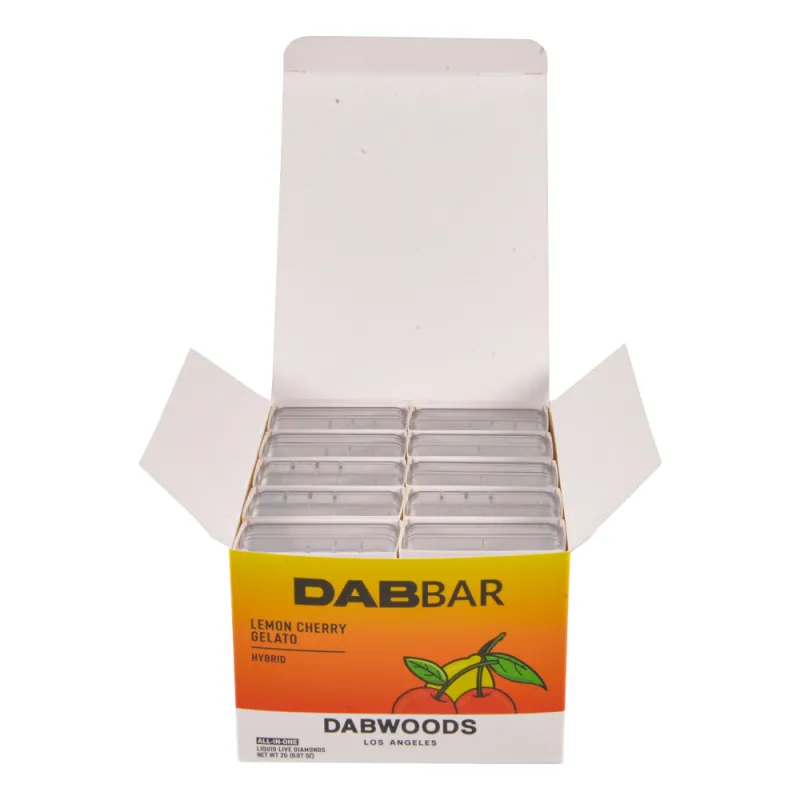 Dab Bar Dabwoods 2g Disposable Vape Los Angeles Vaporizer Digital Screen Wholesale