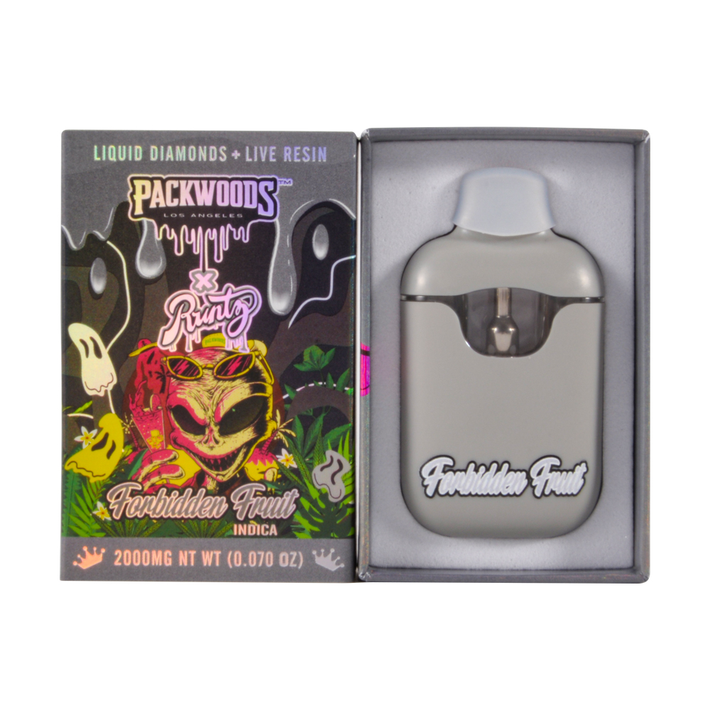 Germany warehouse stock Packwoods X Runtz Digital Screen Disposable Vape 2g