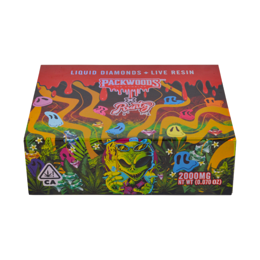 Germany warehouse stock Packwoods X Runtz Digital Screen Disposable Vape 2g