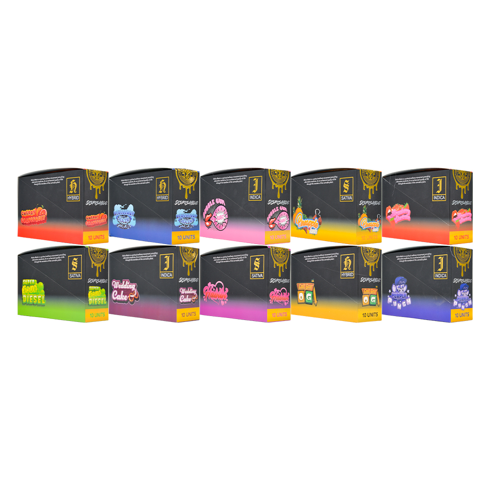 Polonia Stock Muha Meds 2025 2gram Vape desechable con pantalla LED