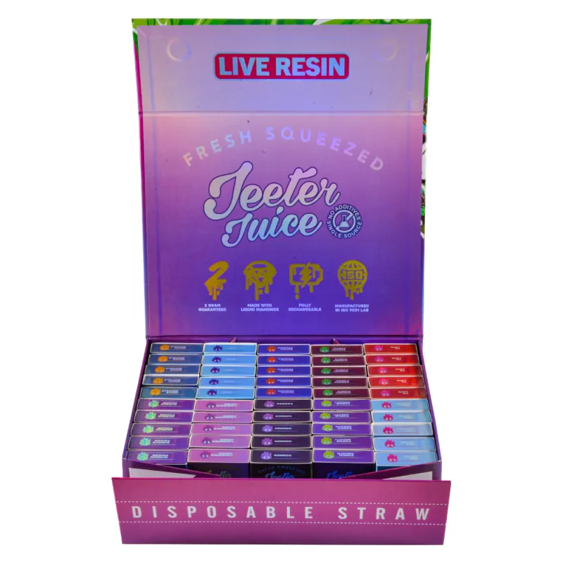 UK Warehouse Jeeter Juice 2 Gram Disposable Vape Empty Device Pods Type C