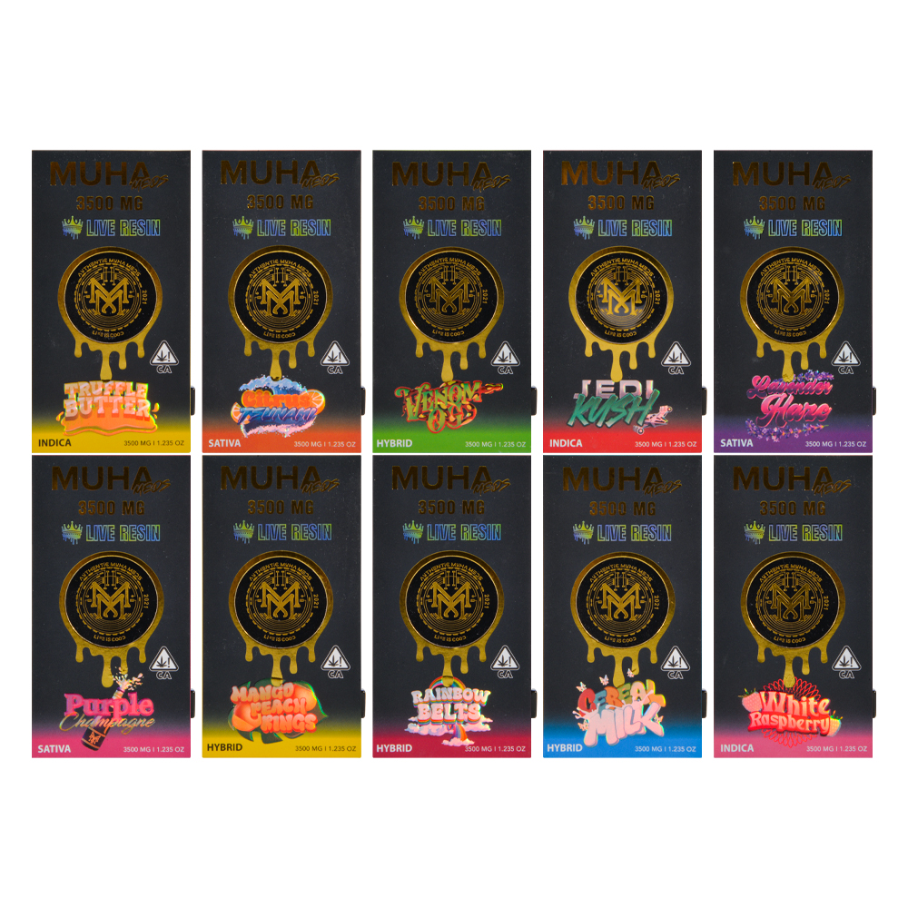 USA Warehouse Muha Meds 3.5ML Disposable Vape Empty Device Pods Near Me