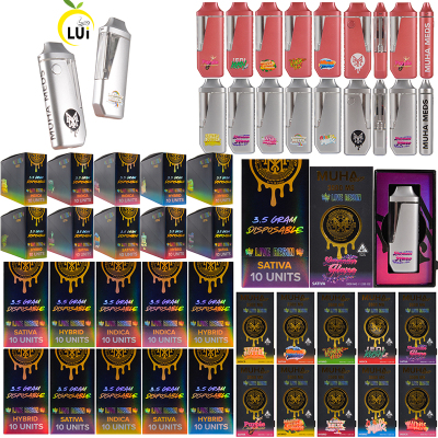 Muha Meds 3.5ML Empty Disposable Vape Grey&Pink Vaper Bulk For Sale 01