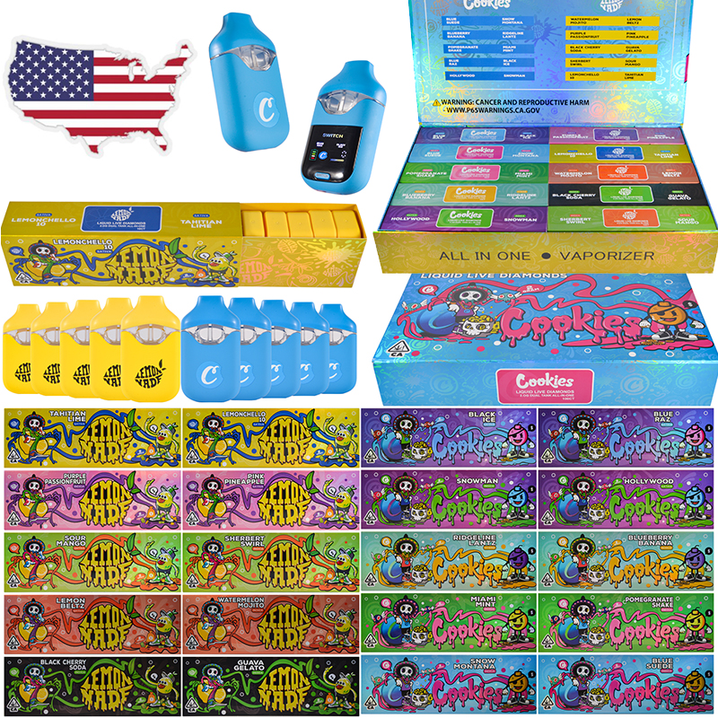 Cookies&Lemonade1ML+1ML Dual Chamber Dispo 2g USA Vape 