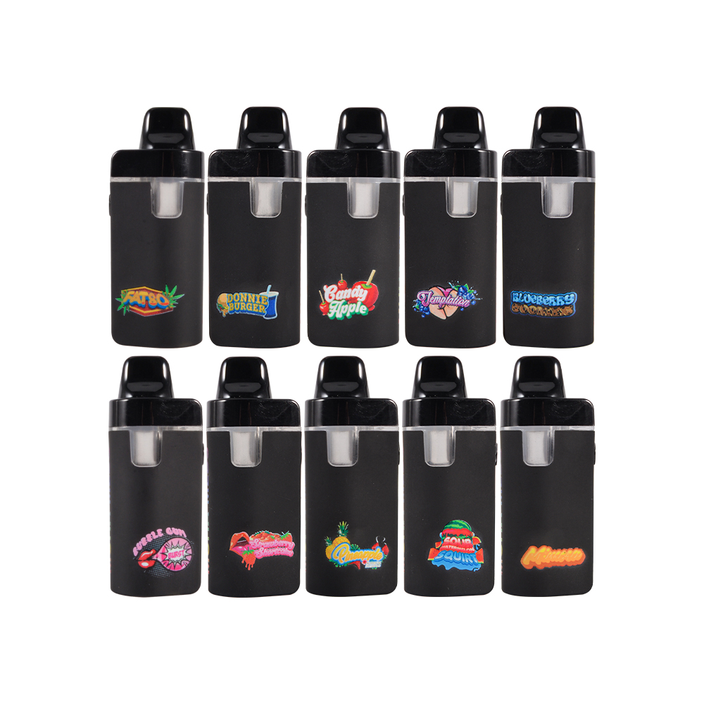 Muha Meds Dual Chamber 1ML+1ML Disposable Vape With LED Screen DIspo Wholesale