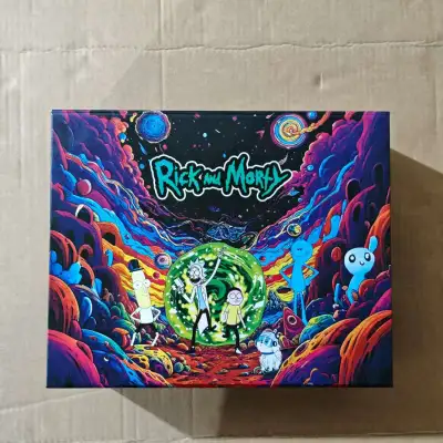 Rick And Morty 2g Dual Chamber Disposable Wholesale Digital Screen Vapes 02