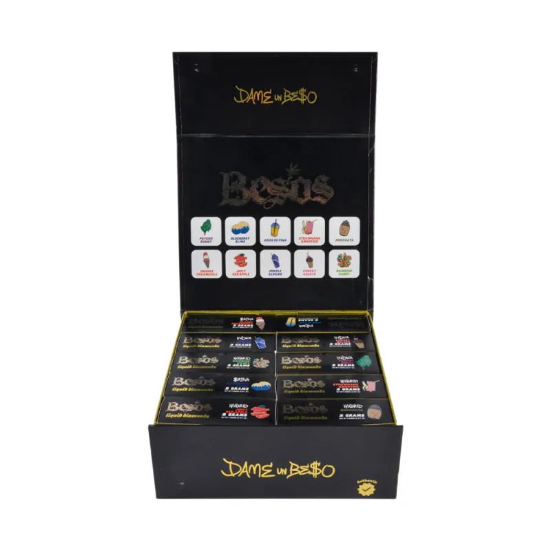 Besos 2g Golden Disposable Vape in USA Warehouse 500pcs/lot Device Pods