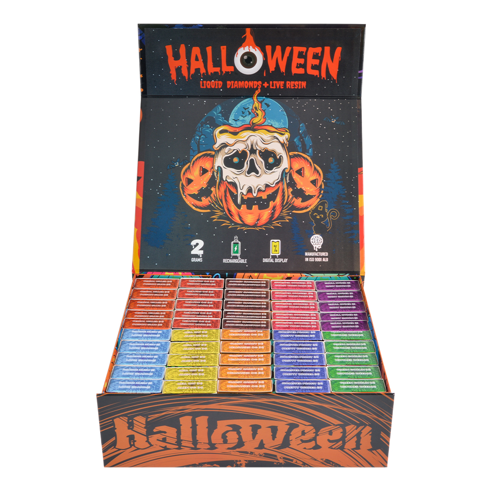 Sluggers Hit Halloween 2g Disposable Vape Empty Dual Chamber Dispo For Sale