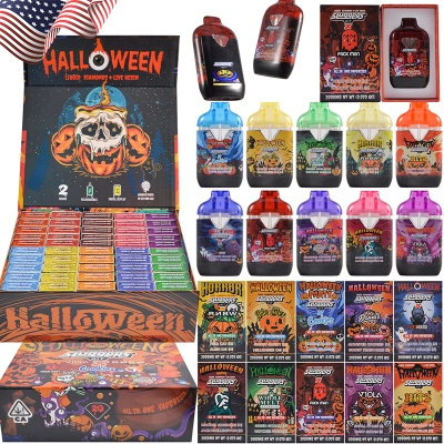 US Stock Sluggers Halloween Dual Chamber 2g Disposable With Digital Screen 01