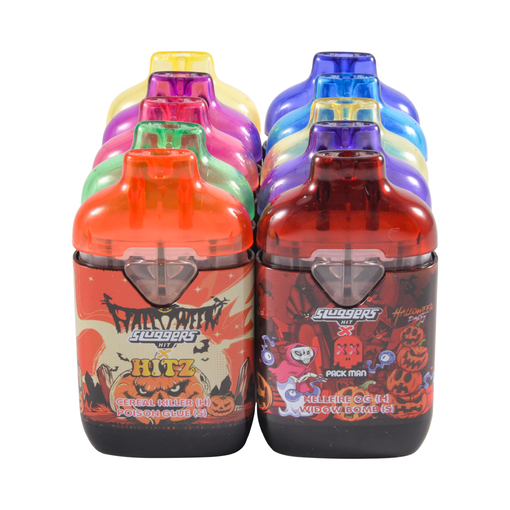 US Stock Sluggers Halloween Dual Chamber 2g Disposable With Digital Screen