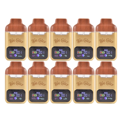 2g Big Chief Dispo Vape With Screen Disposable Dual Tank 1ml+1ml Wholesale 02
