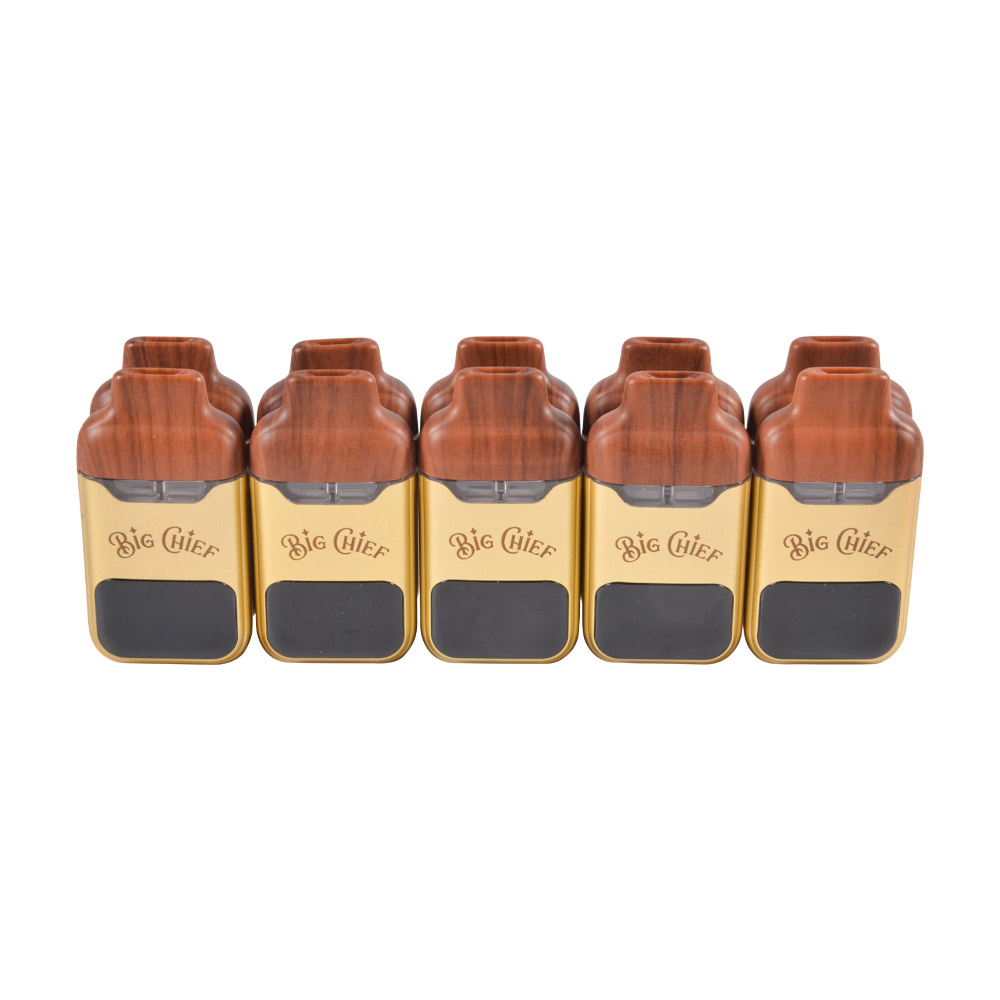 2g Big Chief Dispo Vape With Screen Disposable Dual Tank 1ml+1ml Wholesale