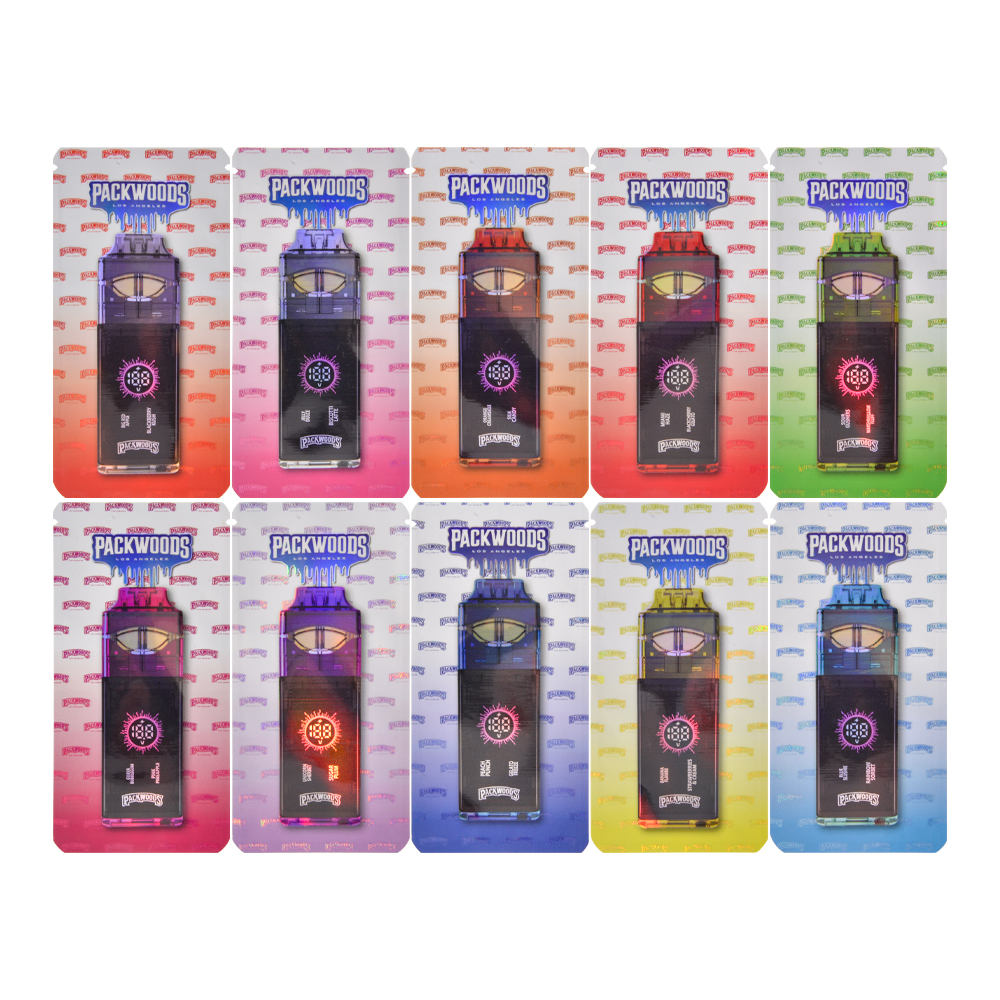 US Stock Packwoods 1g+1g Disposable Vape Wholesale in Bulk Screen Dispo