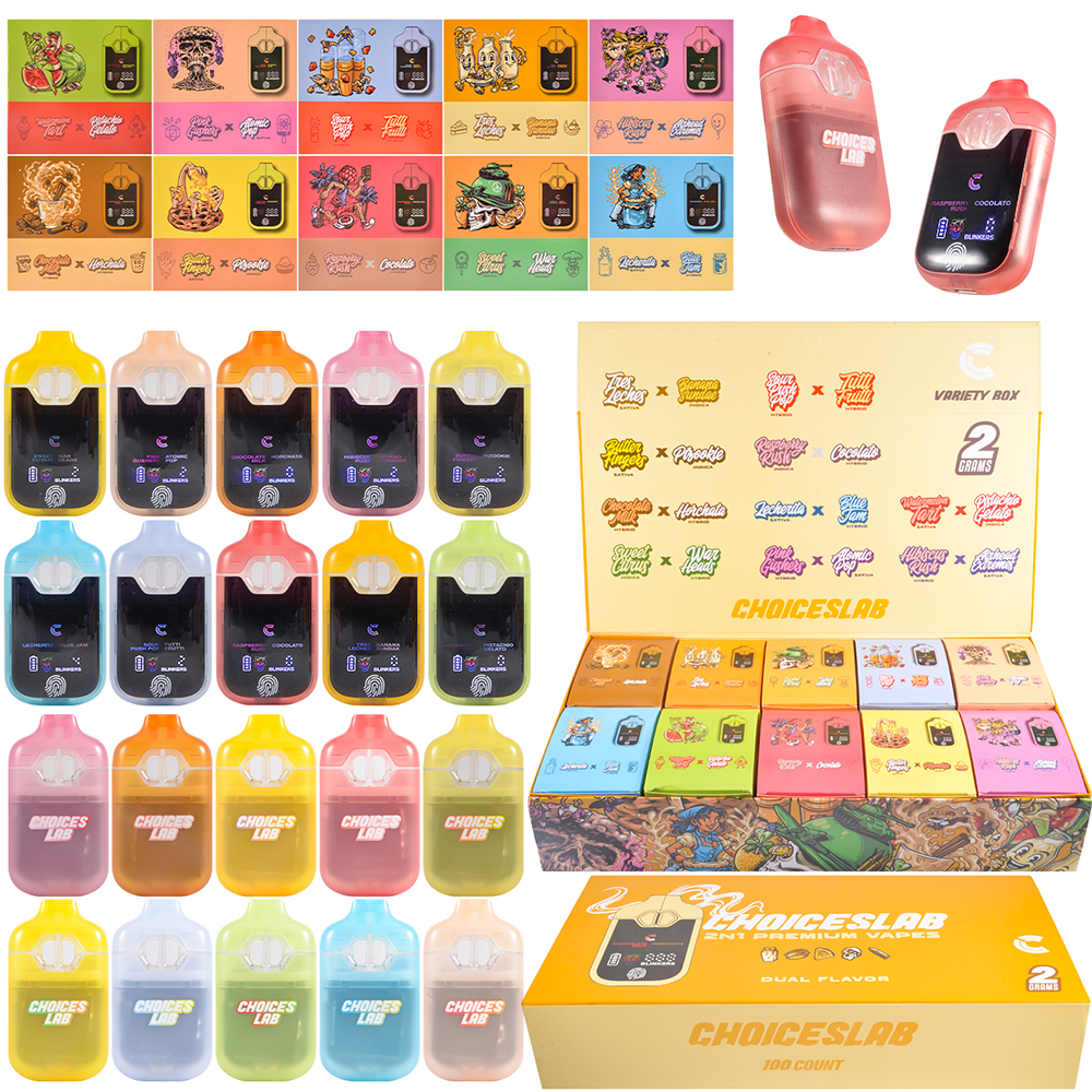 Choice Labs Dual Tank Disposable 2g Wholesale in bulk 