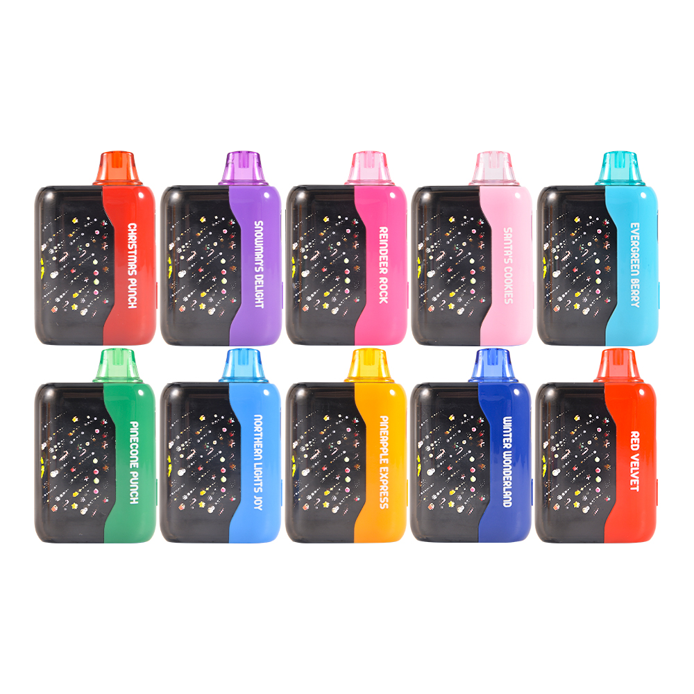Poland Stock Packman Chritsmas Dispo Vape With Pulse Screen 