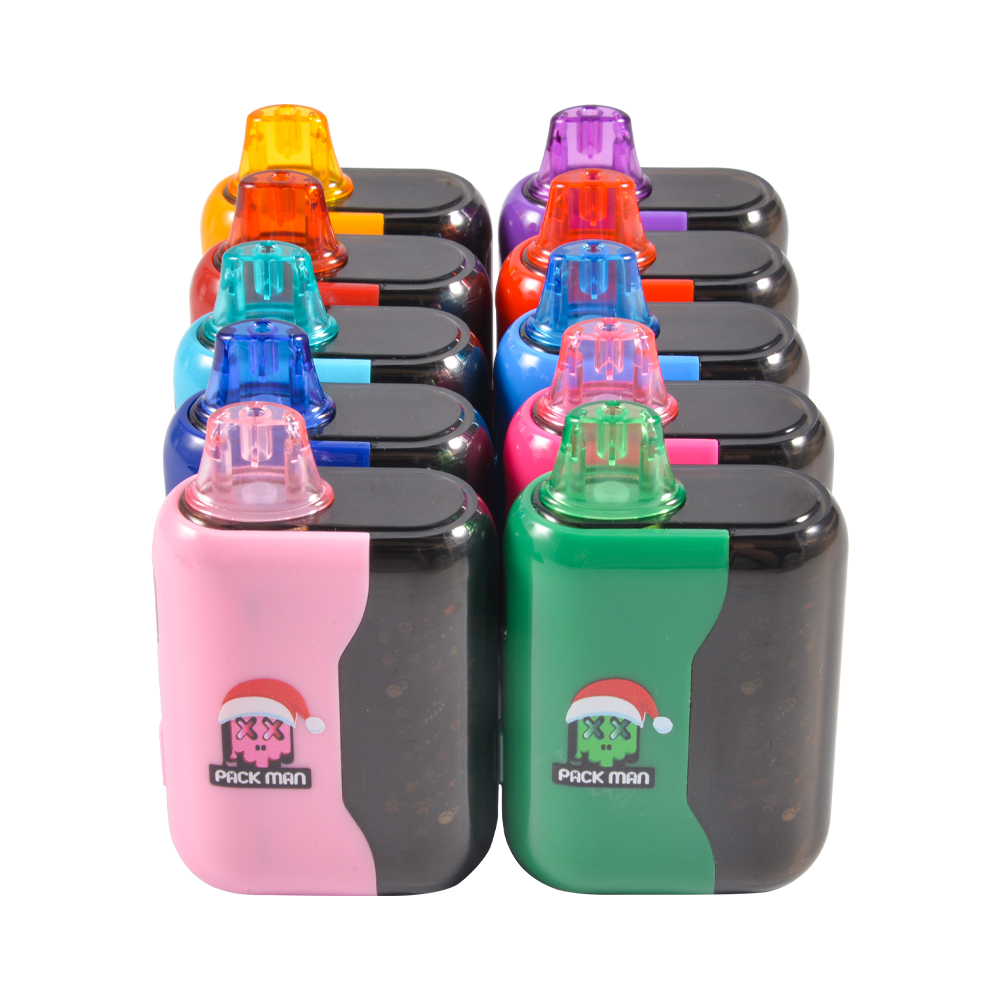 Poland Stock Packman Chritsmas Dispo Vape With Pulse Screen 