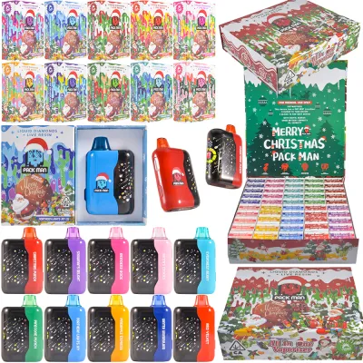 Poland Stock Packman Chritsmas Dispo Vape With Pulse Screen  01