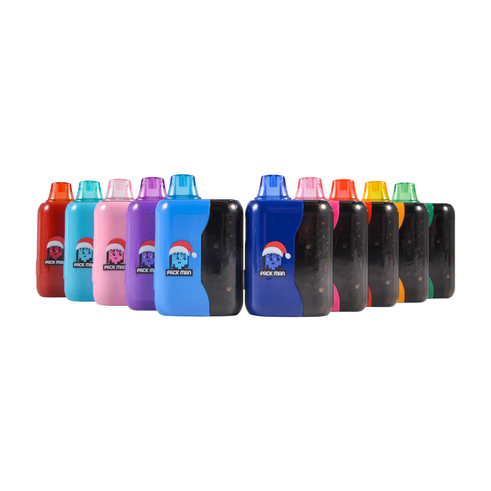 Poland Stock Packman Chritsmas Dispo Vape With Pulse Screen 