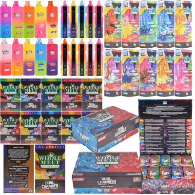 Wholemelt V7 Disposable Vape 1g+1g Dual Chamber Empty Device 01